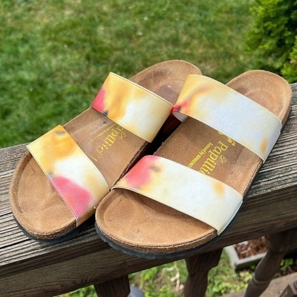 Papillio Women’s Curacao Double Band Slide Sandal Woman's Size 39 L 8 - Picture 1 of 6